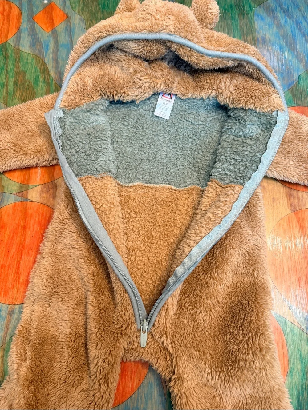Avalanche bear hooded
